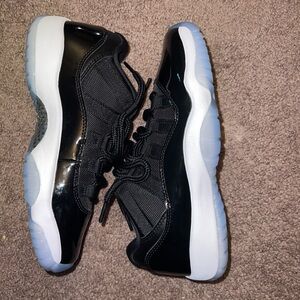 Jordan Kids Black and White Sneakers